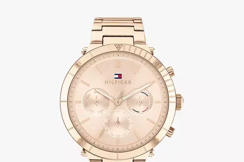 Tommy Hilfiger Women's Emery Chronograph Bracelet Strap Watch, Rose Gold 1782347