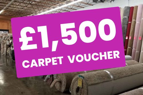 WIN £1500 TO SPEND ON CARPETS -