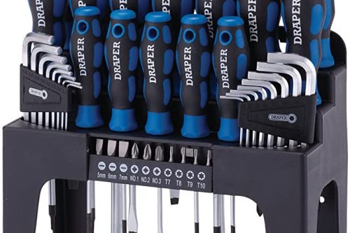 FOX GIVEAWAY-Draper Tools 865/44 44PC S.Driver Set+Stand