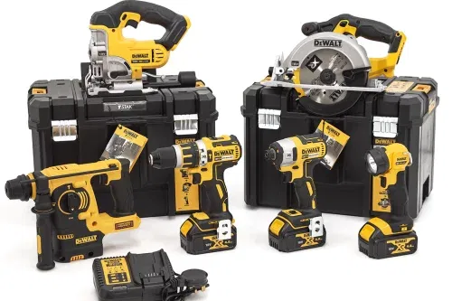 DeWalt DCK699M3T 18V XR Cordless 6pc Kit with 3x 4.0Ah Batteries
