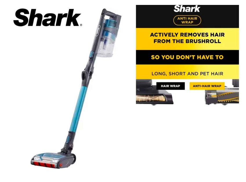 SHARK Anti Hair Wrap with Pet Tool IZ201UKT Cordless Vacuum Cleaner