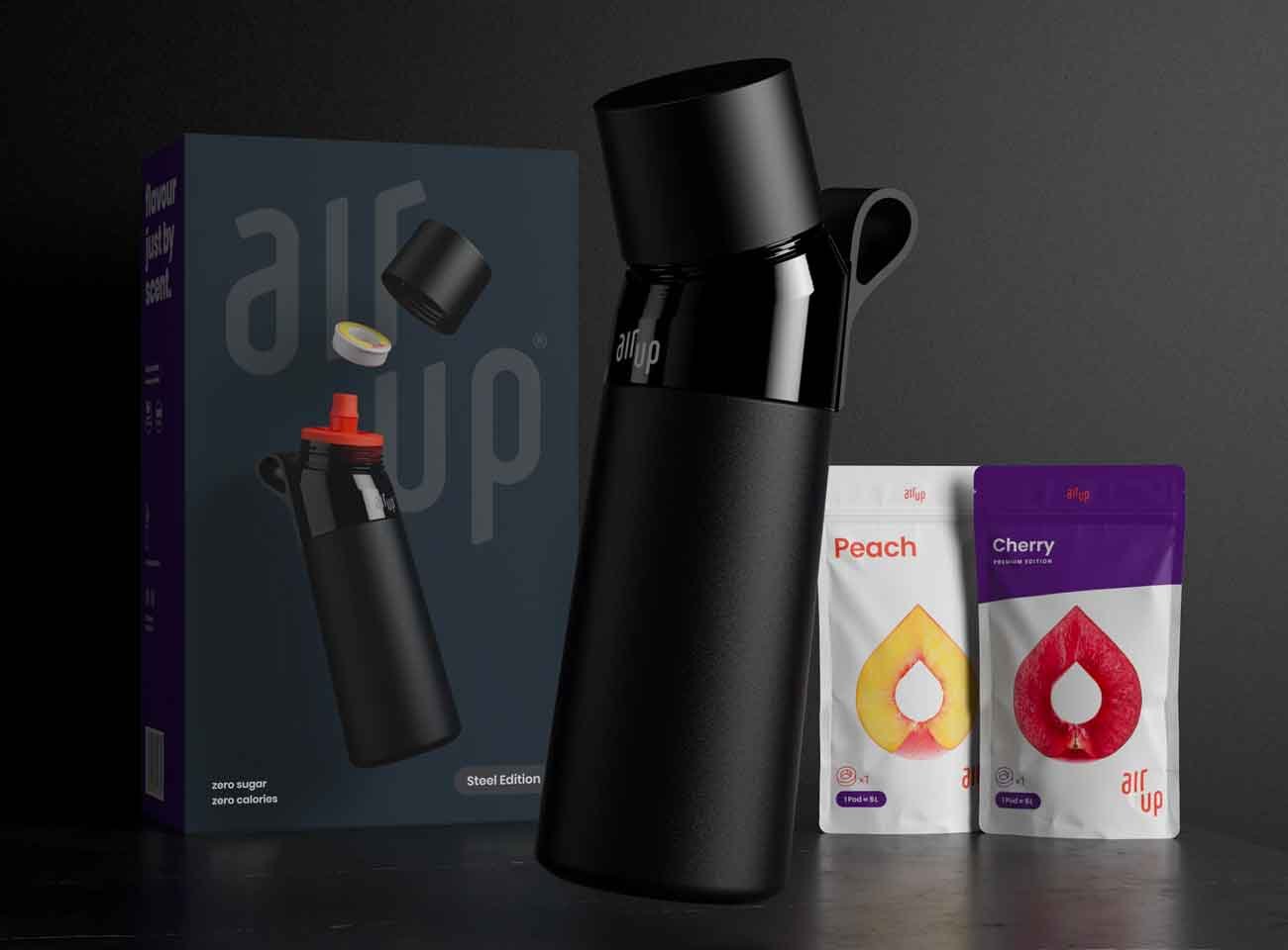 Air up-Steel bottle incl. 2 Pods - Competition Fox