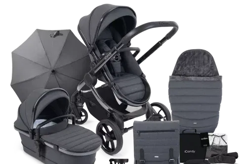 iCandy Peach 7 Pushchair & Accessories Bundle, Truffle