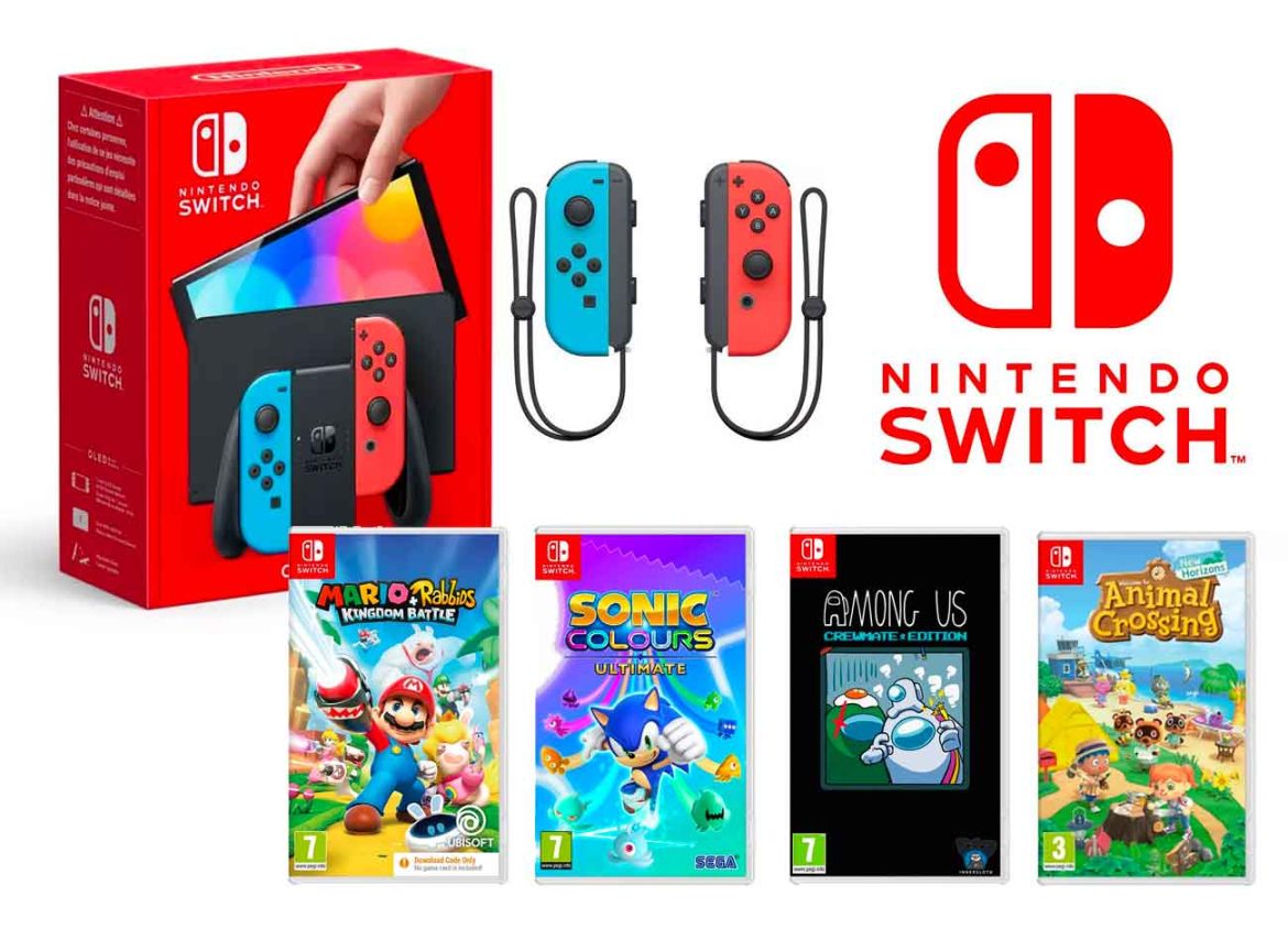 NINTENDO SWITCH OLED BUNDLE Competition Fox