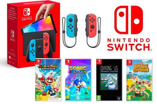 NINTENDO SWITCH OLED BUNDLE