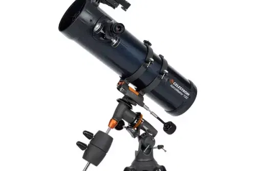 CELESTRON Astromaster 130EQ Reflector Telescope – Black
