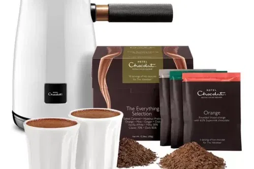 FOX GIVEAWAY-Hotel Chocolat Velvetiser Hot Chocolate Maker, White,