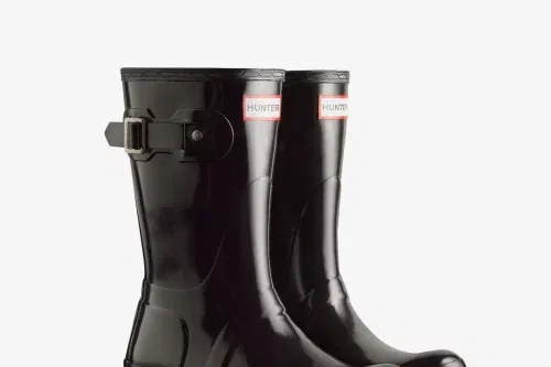 Hunter -Women's Original Short Gloss Wellington Boots