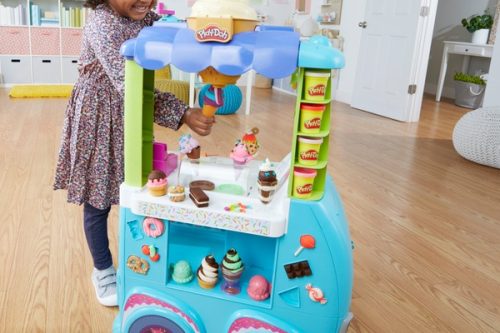 PLAY-DOH KITCHEN CREATIONS ULTIMATE ICE CREAM TRUCK PLAYSET WITH 25+ PIECES #2