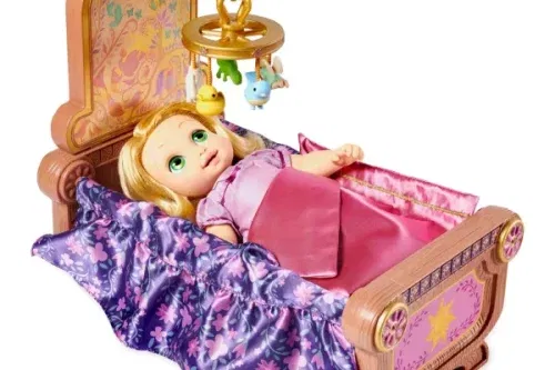 TOY DAY-AUTO WIN-Disney Store Rapunzel Baby Doll, Disney Animators' Collection