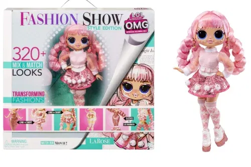 TOY DAY- AUTO WIN LOL Surprise OMG Fashion Show Style Edition LaRose Fashion Doll