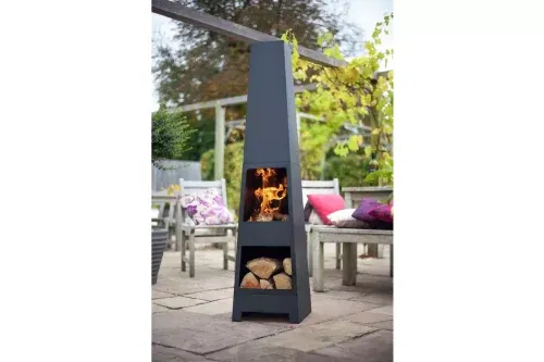 La Hacienda Malmo Steel Chiminea