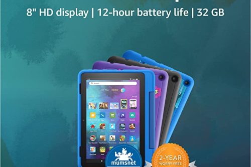 TOY DAY- AUTO WIN-Fire HD 8 Kids Pro tablet ( BLUE)