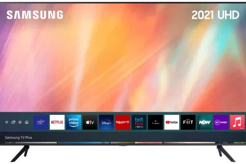 Samsung HDR 4K Ultra HD Smart TV, 65 inch with TVPlus, Black