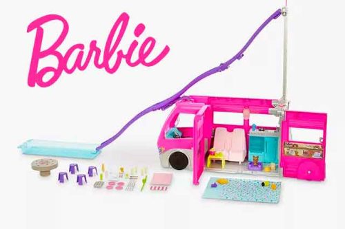 TOY DAY - AUTO WIN-Barbie Dream Camper
