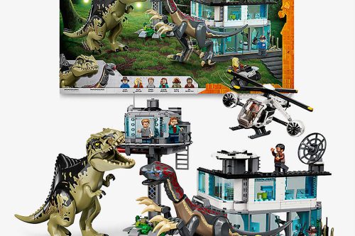 TOY DAY- AUTO WIN-LEGO LEGO® Jurassic World Dominion 76949 Giganotosaurus & Therizinosaurus Attack set