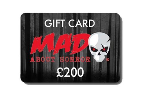 WIN £200 MAD ABOUT HORROR GIFT CARD