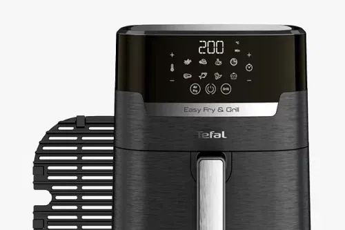 WIN Tefal Easy Fry & Grill Precision Air Fryer & Health Grill, Black