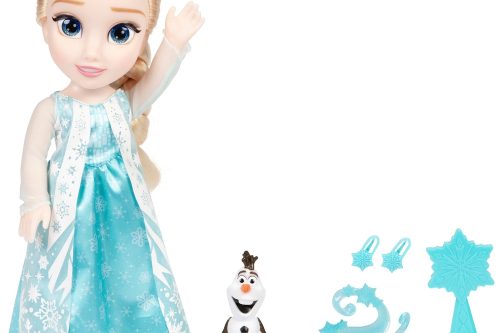 TOY DAY- AUTO WIN -Disney Frozen Singing Elsa Toddler 35.5cm Doll