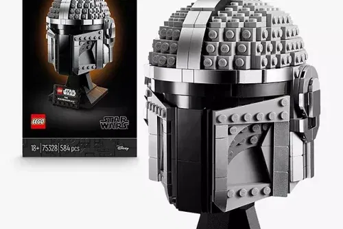 TOY DAY- AUTO WIN-LEGO Star Wars 75328 The Mandalorian Helmet