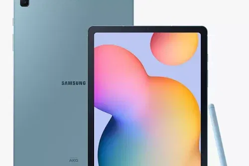 Samsung Galaxy Tab S6 Lite Tablet with S Pen, Android, 128GB, 4GB RAM, Wi-Fi, 10.4", Angora Blue