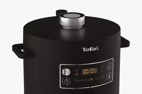 Tefal CY754840 Turbo Cuisine Pressure Cooker, Black