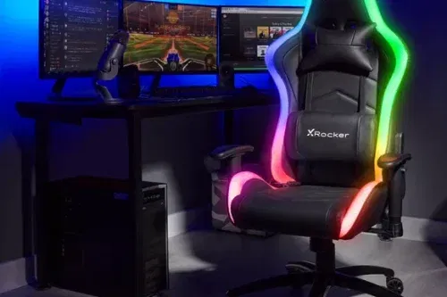 X Rocker Bravo Neo Motion LED Esports Gaming Chair