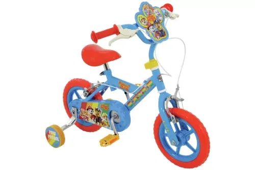 TOY DAY- AUTO WIN-Paw Patrol 12 inch Wheel Size Kids Beginner Bike