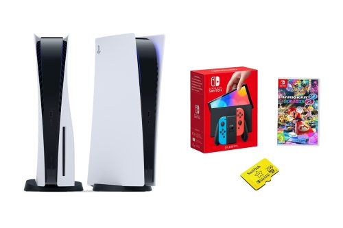 WIN A PLAYSTATION 5 DIGITAL EDITION – 825GB & NINTENDO SWITCH OLED WITH MARIOKART