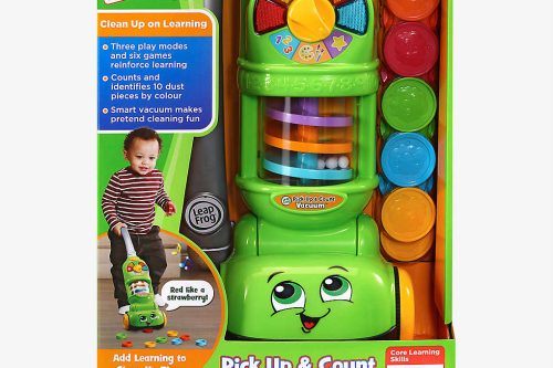 TOY DAY- AUTO WIN-LEAP FROG Pick Up & Count Vaccuum interactive toy