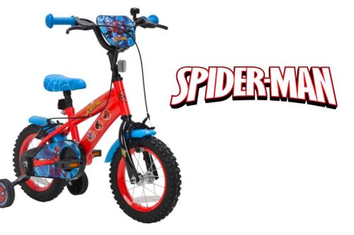 TOY DAY- AUTO WIN -12 Inch Spider-Man Bike