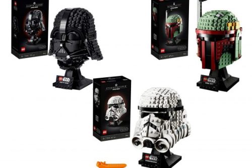 TOY DAY-AUTO WIN-Lego Star Wars Helmet Collection