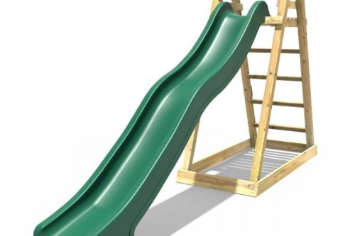 Rebo Wooden Free Standing Slide with 10ft Water Slide - OR £300 CASH