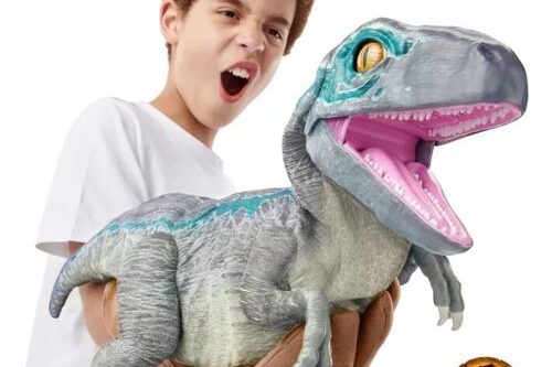 TOY DAY- AUTO WIN- Jurassic World Dominion: Real FX Baby Blue Dinosaur #3