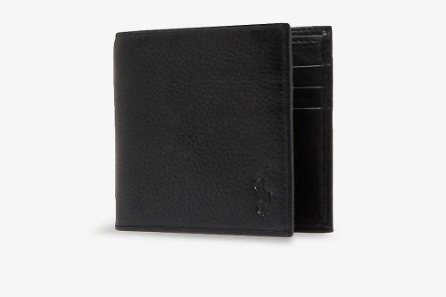 AUTO WIN-POLO RALPH LAUREN Pony-embossed pebbled leather wallet