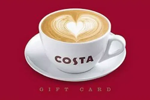 FOX GIVEAWAY- 5 WINNERS £20 COSTA GIFT CARD