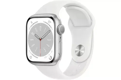 Apple Watch Series 8 GPS 41mm Alu Case/White Sport Band