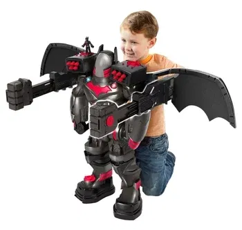 TOY DAY-AUTO WIN-Imaginext DC Super Friends Batman Beyond Batbot Xtreme