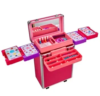 TOY WIN- AUTO WIN -Shimmer 'n Sparkle InstaGlam On the Glo Makeup Trolley