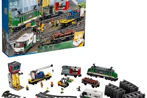 TOY DAY- AUTO WIN-LEGO City 60198 Cargo Train