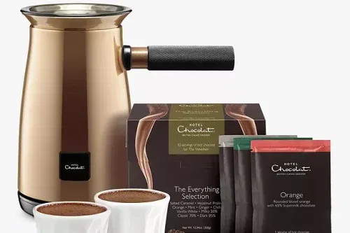 Hotel Chocolat Velvetiser Hot Chocolate Maker, Copper,