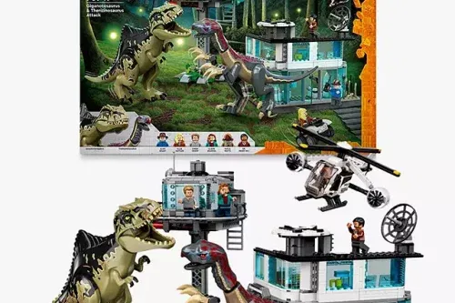 TOY DAY-AUTO WIN-LEGO Jurassic World 76949 Giganotosaurus & Therizinosaurus Attack