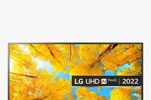 LG 65UQ75006LF (2022) LED HDR 4K Ultra HD Smart TV, 65 inch with Freeview HD/Freesat HD, Ceramic Black
