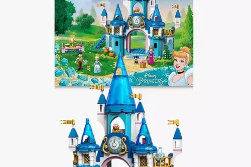TOY DAY- AUTO WIN- LEGO Disney 43206 Cinderella and Prince Charming's Castle