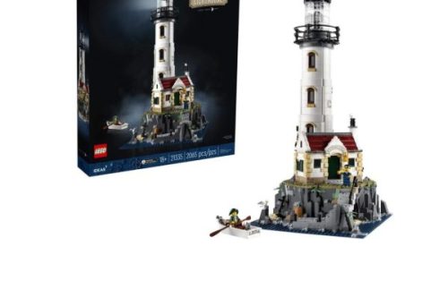Lego Ideas Motorised Lighthouse