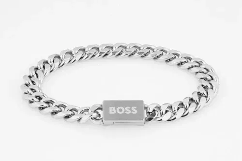 BOSS Stainless Steel Chain Link Bracelet