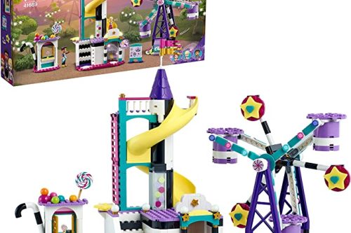 TOY DAY-AUTO WIN-LEGO 41689 Friends Magical Funfair Ferris Wheel and Slide Playset