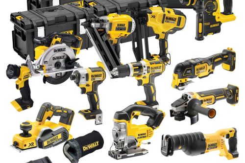 DeWalt TDKIT12X5 XR 18V 12 Piece Power Tool Kit with 5x 4.0Ah Batteries