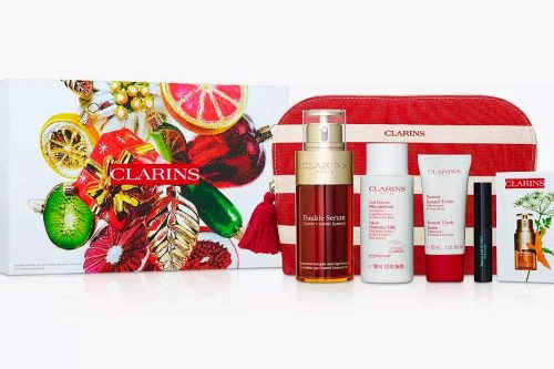 Clarins Luxury Double Serum Skincare Gift Set