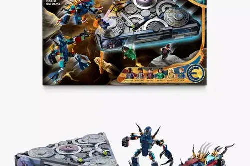 LEGO Marvel Rise of the Domo Building Toy 76156